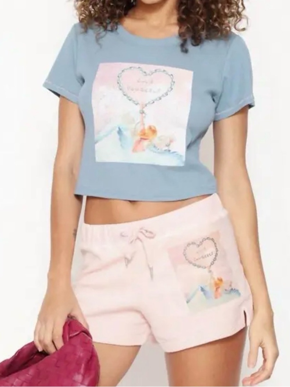 Boys Lie Break Free Cropped Tee